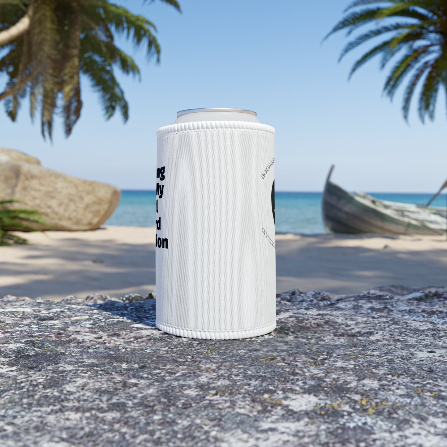 Bourgeois Dawg Records - I Fucking Love My Vinyl Record Collection Stubby Cooler - Coozie - 100% Neoprene