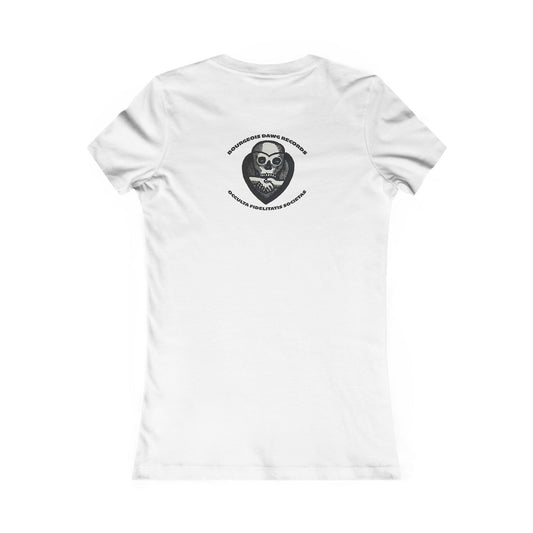 White Owl Red Women's Owl Graphic Tee