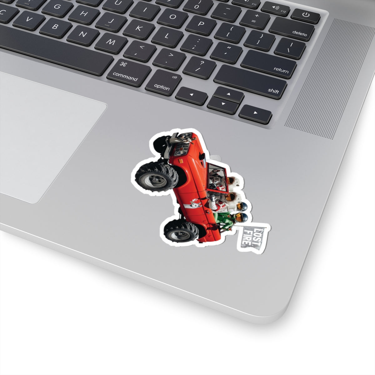 Lost Fire - Cosmic Adventure Party Truck - Kiss-Cut Vinyl Sticker, Laptop Stickers, Car and Bumper Stickers