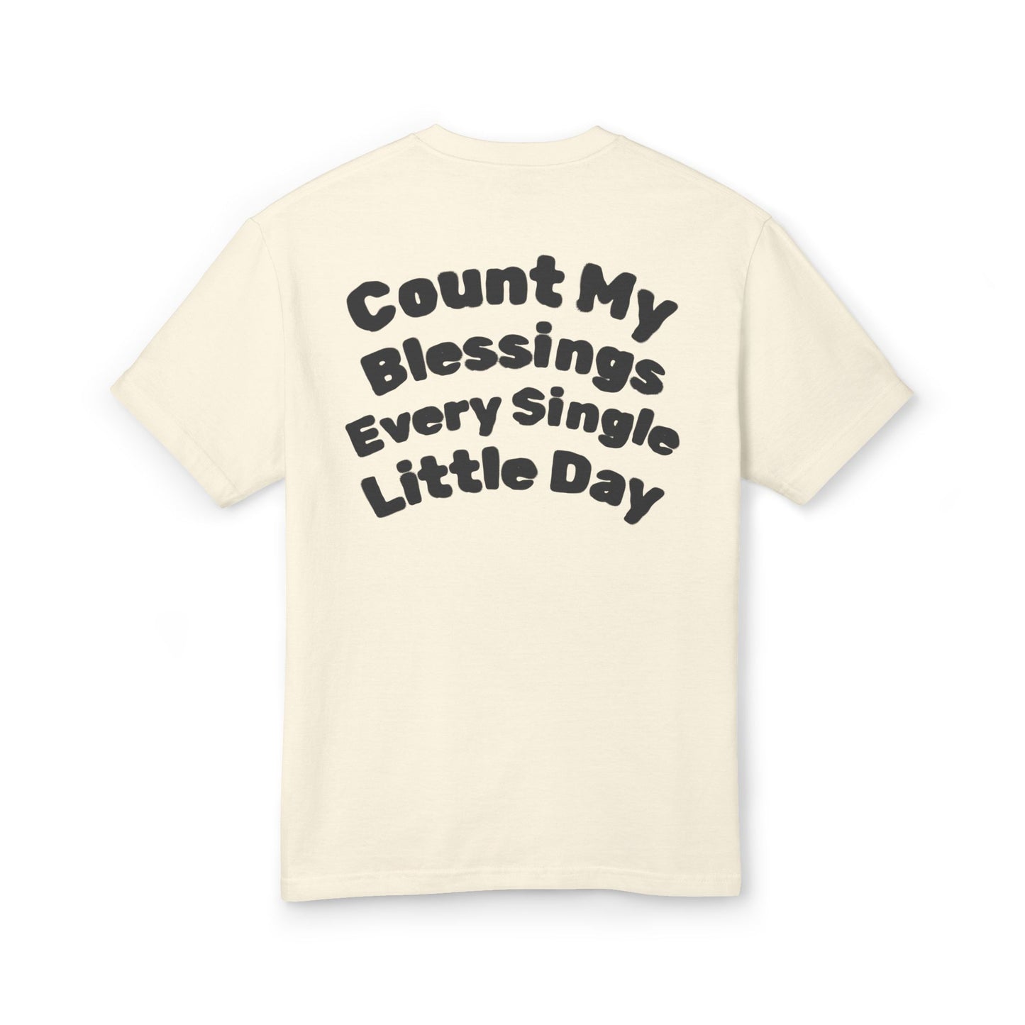 Lost Fire - Chillaxin' Party Llama with Gummi Bears  - Count My Blessings Every Single Little Day - Now is a Good Time - Unisex Garment-Dyed Heavyweight Cotton Tee