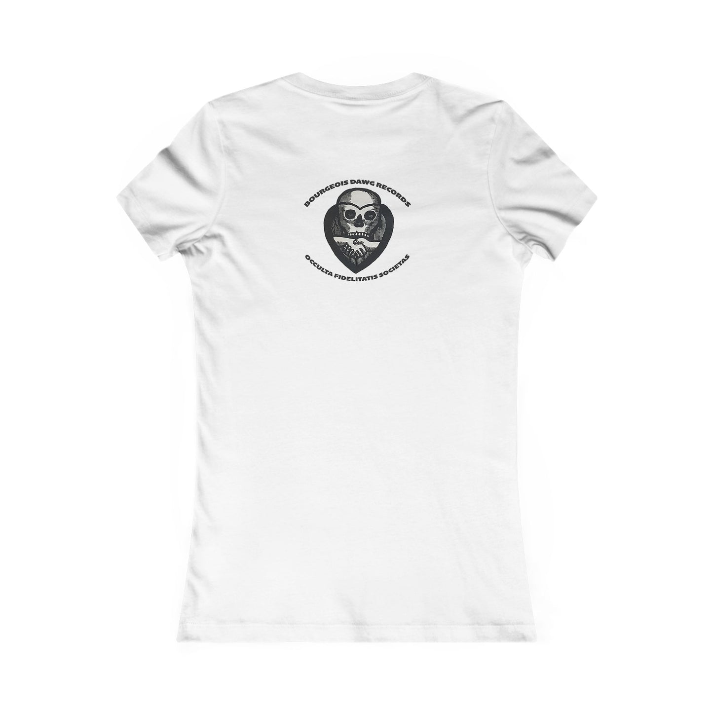 White Owl Red Women's Owl Graphic Tee