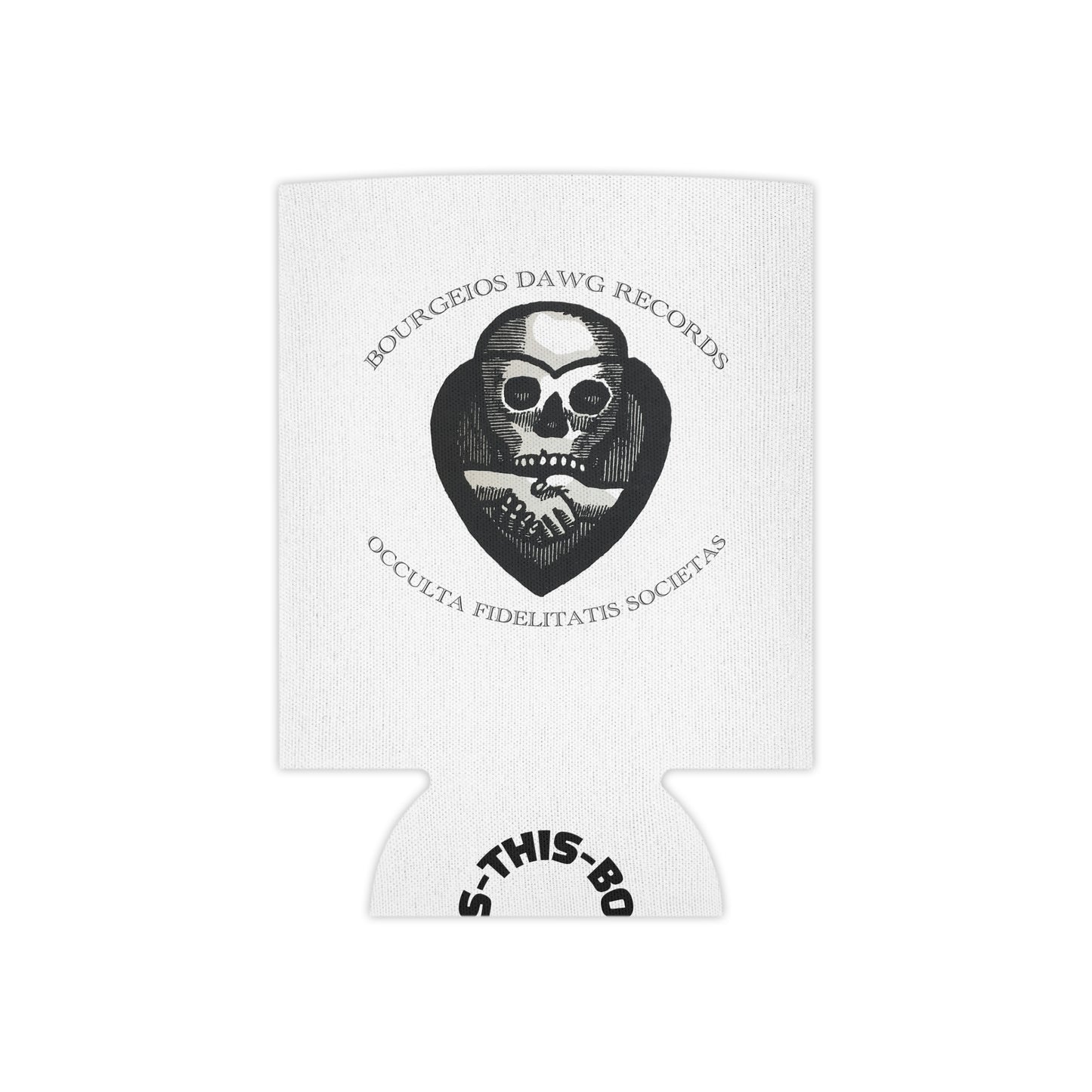 Bourgeois Dawg Records Beer Coozie - I F*cking Love My Vinyl Record Collection - Bless This Booze - Cool Drink Holder