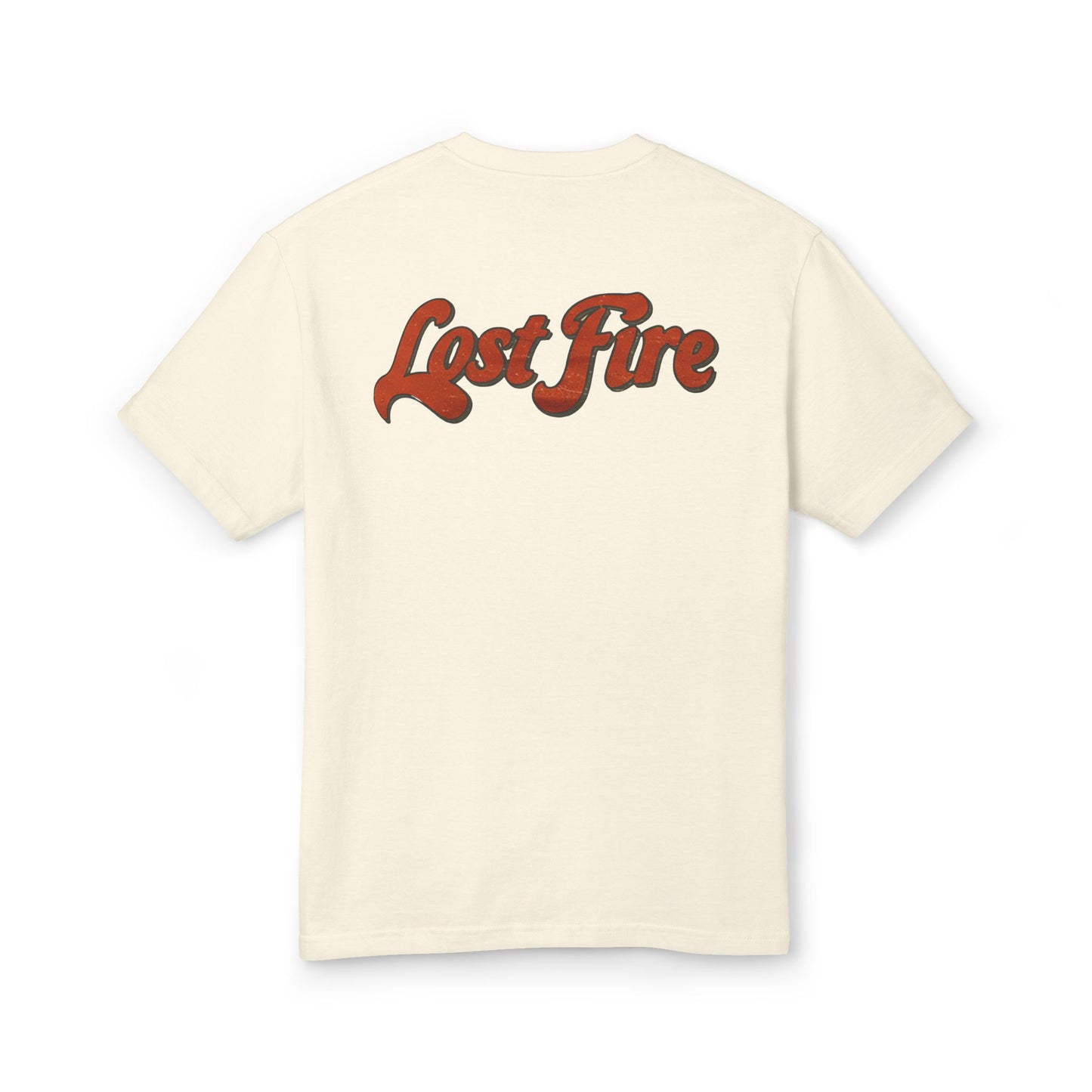 LOST FIRE / 'I'm Just Happy To Be Here' Tommy The Beach Monkey - Vintage-Inspired 'Lost Fire' Unisex Cotton Tee