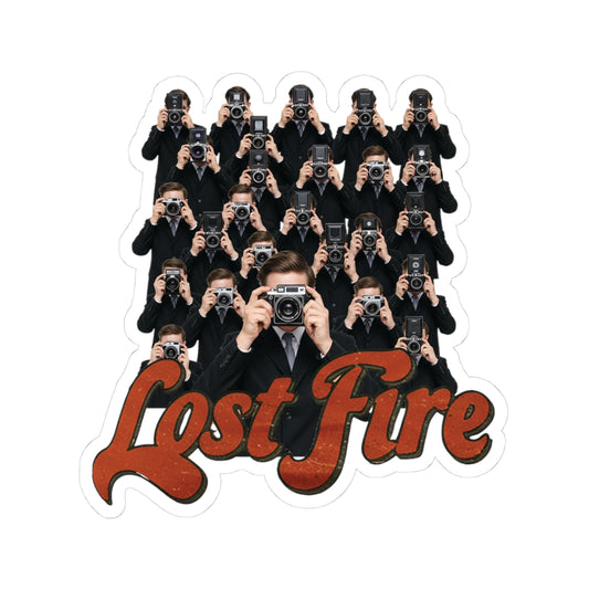 Lost Fire - Papparatzi- Ain't No Fun -  Kiss-Cut Stickers, Outdoor Enthusiast Decor, Laptop Stickers, Gift for Kids, Car and Bumper Stickers