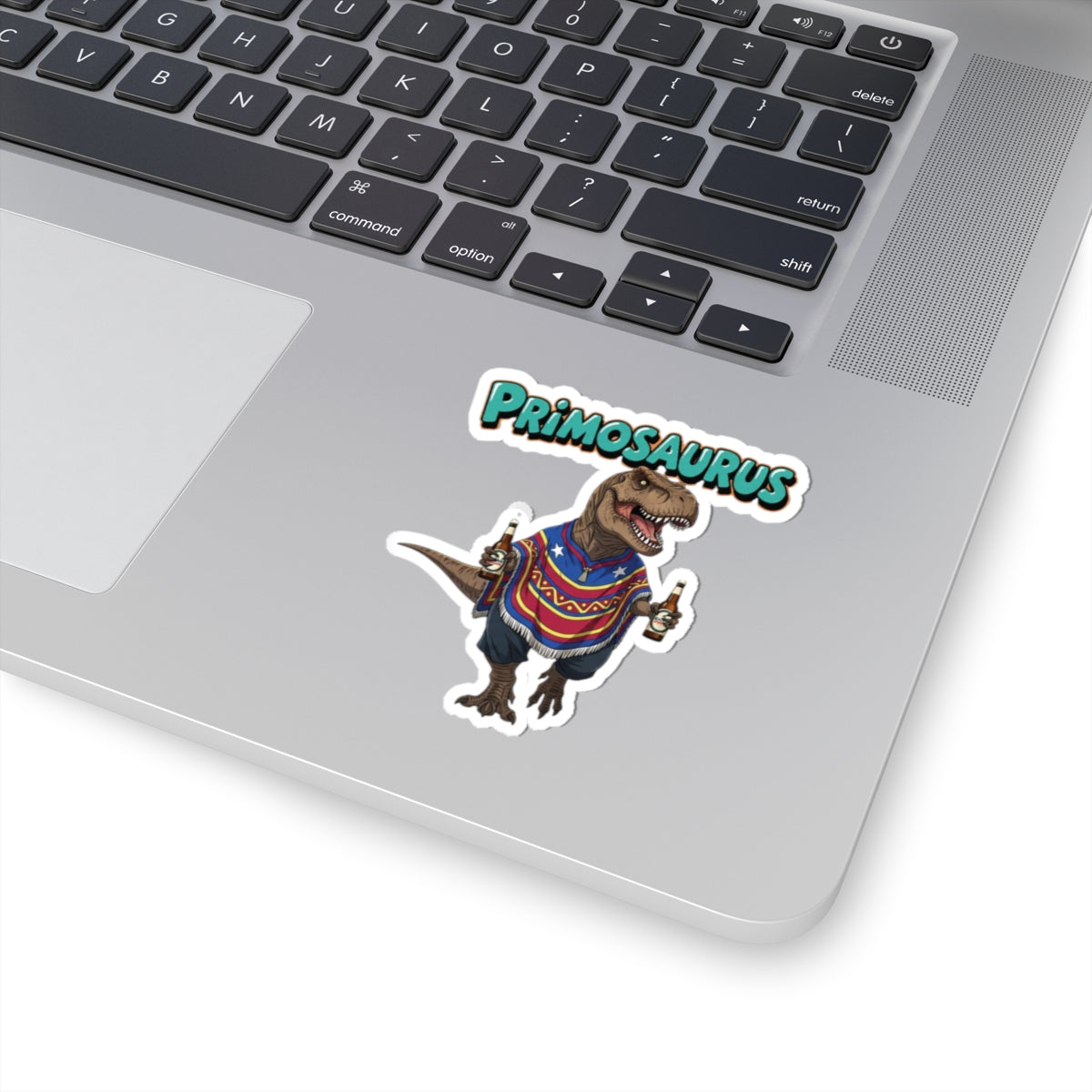 Lost Fire - Primosaurus -  Kiss-Cut Stickers, Outdoor Enthusiast Decor, Laptop Stickers, Gift for Kids, Car and Bumper Stickers