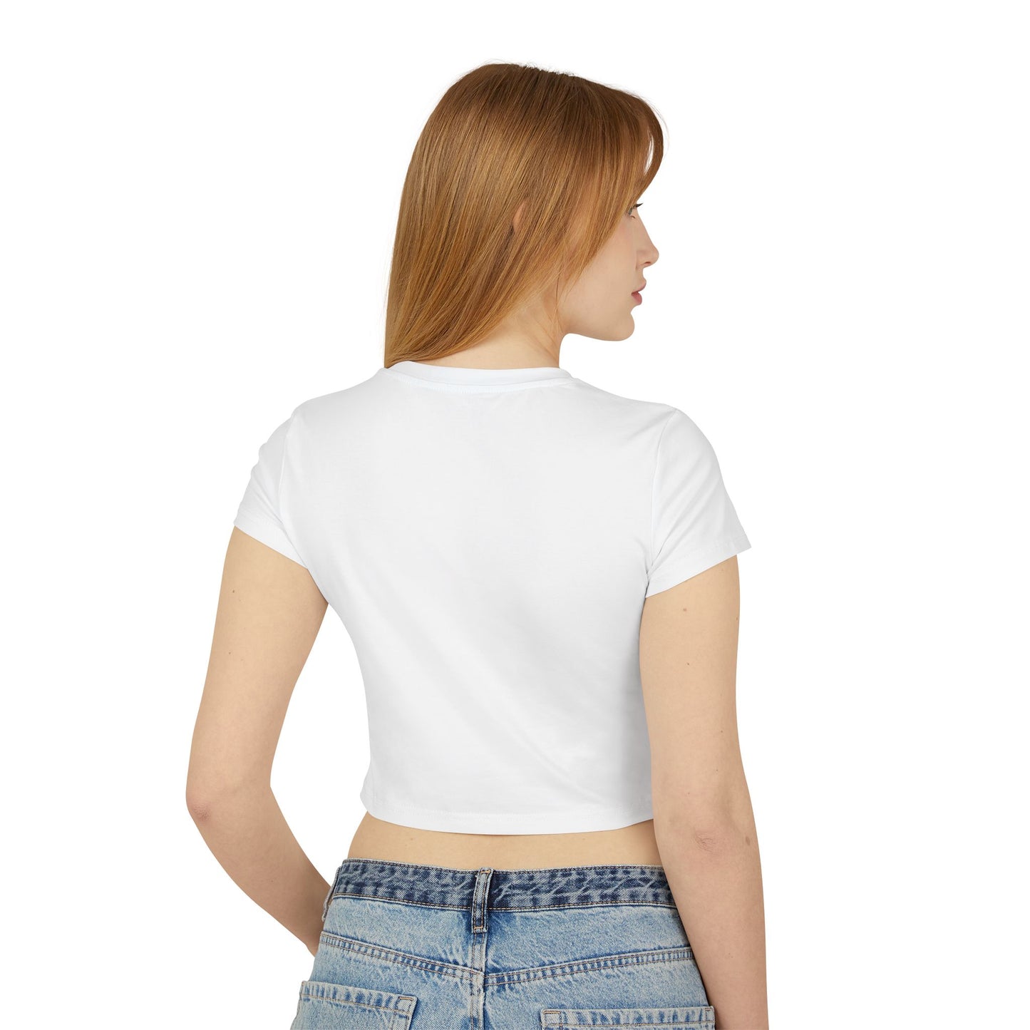 White Owl Red - Women's Baby Tee
