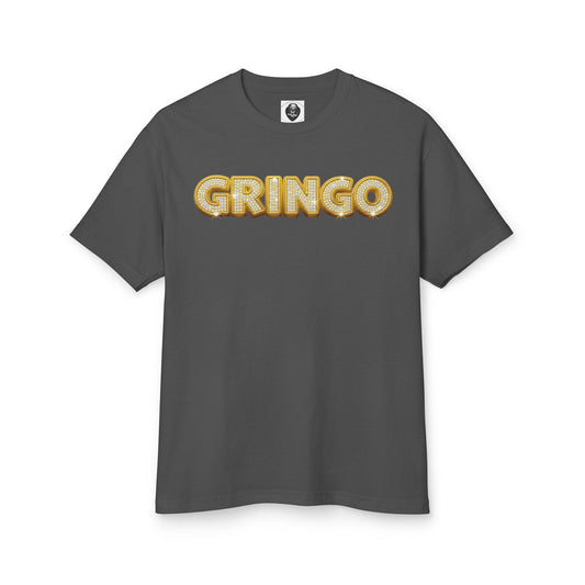 Gold Studded Gringo - Gold Studded Lost Fire (backside) - Everyday Casual Top Tee