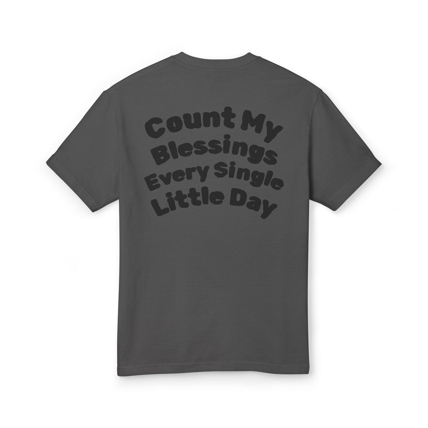 Lost Fire - Chillaxin' Party Llama with Gummi Bears  - Count My Blessings Every Single Little Day - Now is a Good Time - Unisex Garment-Dyed Heavyweight Cotton Tee