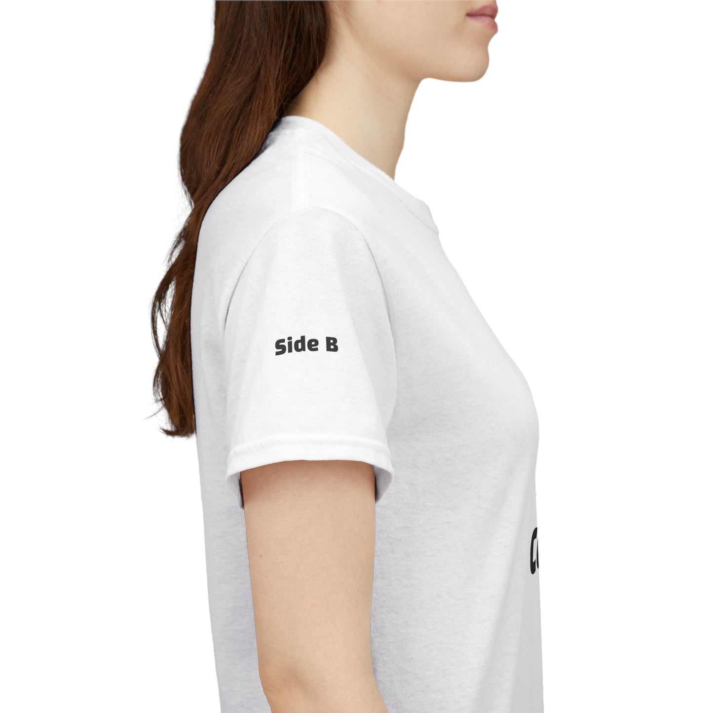 Bourgeois Dawg Records - I Fucking Love My Record Collection (backside) Unisex Cotton T-Shirt