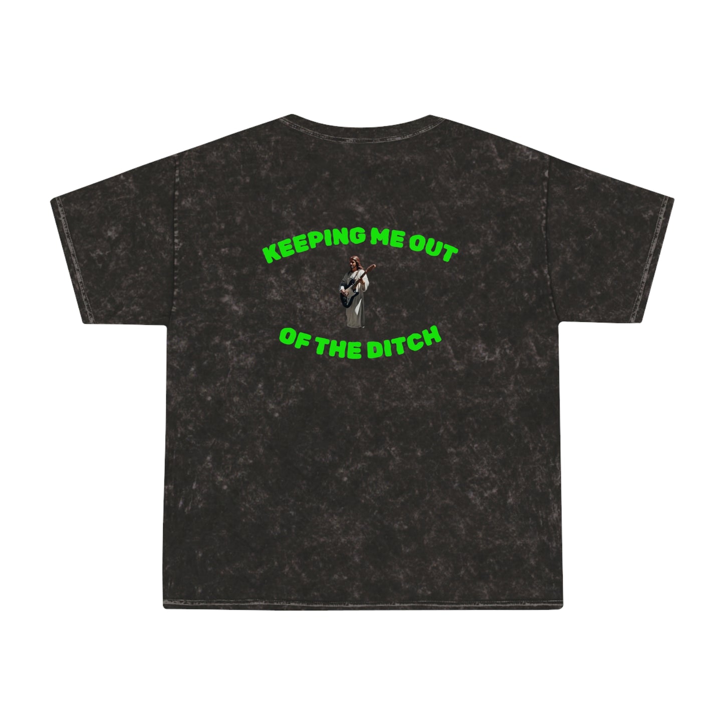 Lost Fire - Cosmic Adventure Party Truck / Keeping Me Out Of The Ditch - Vintage Unisex Mineral Wash T-Shirt
