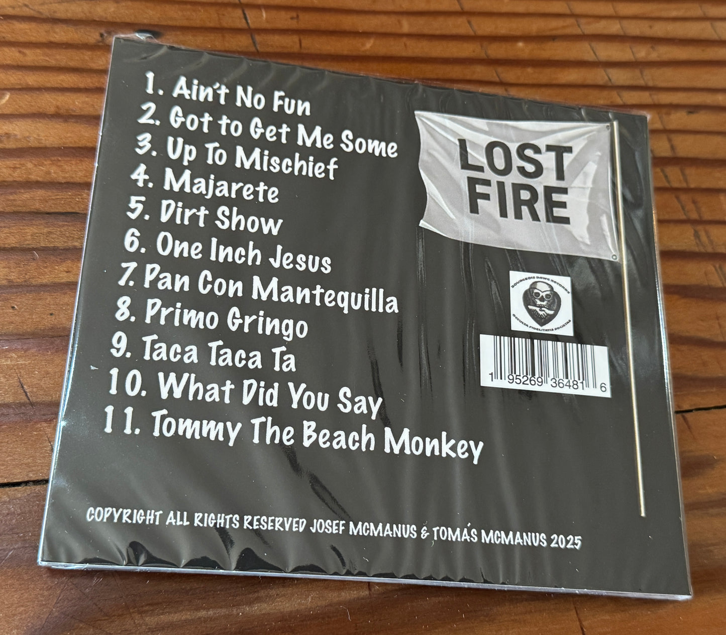 Lost Fire Self Titled Debut Album - June 25 Release Pre-Order Here/Now! - Ships June 20th!